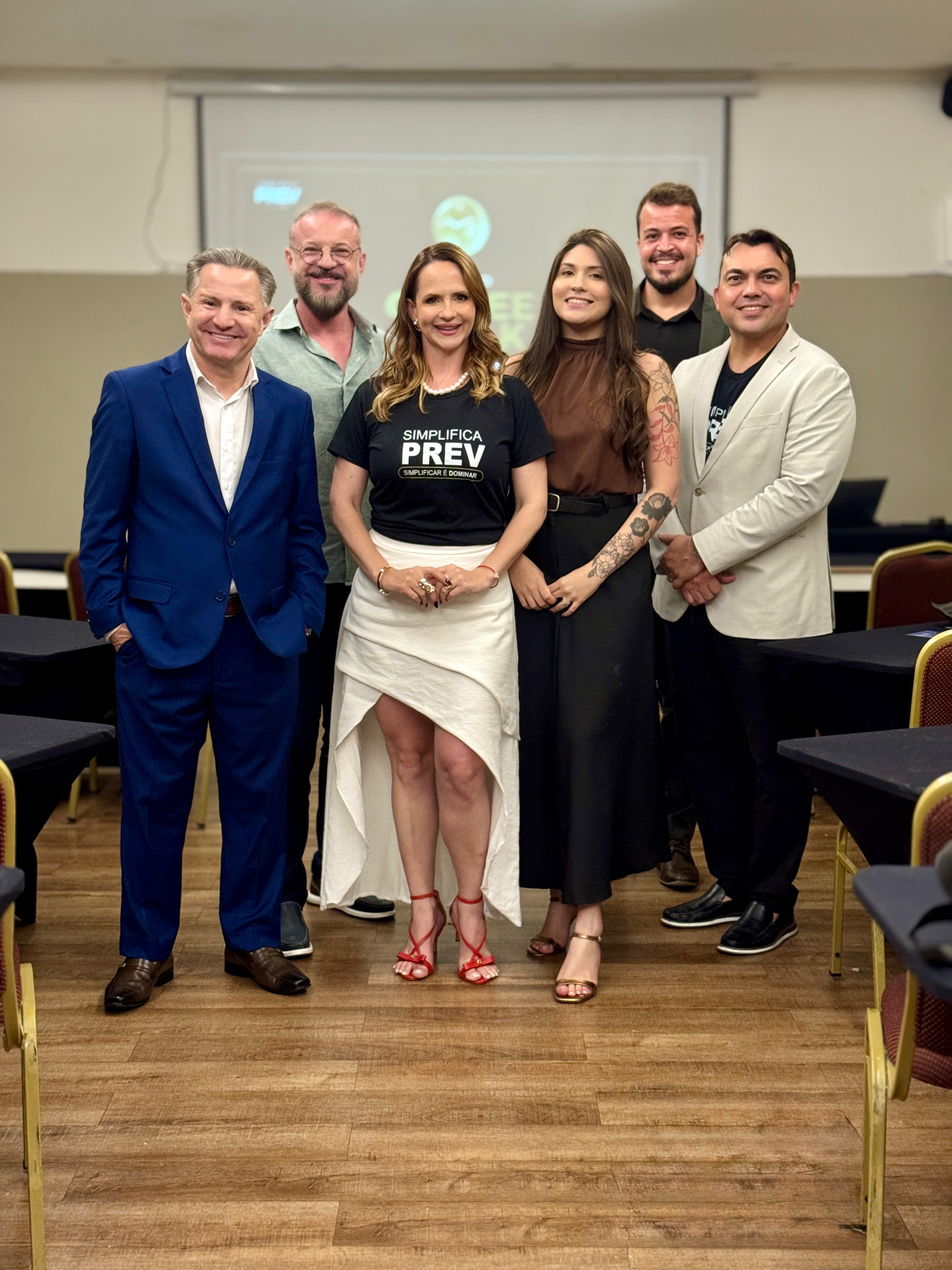 Equipe e convidados do Simplifica PREV